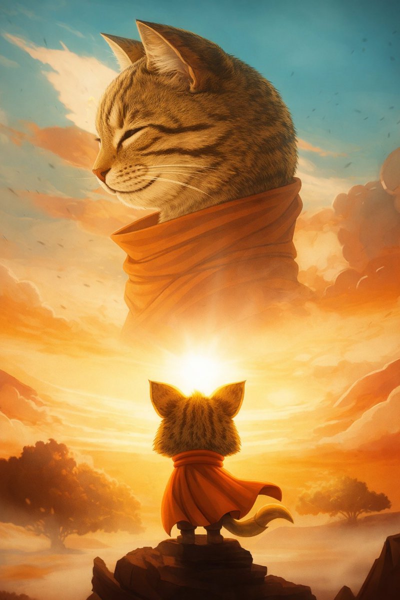 GM everyone!
Happy Sunday from KitKat 😺 
Rest, recharge, and get ready — big things are coming.