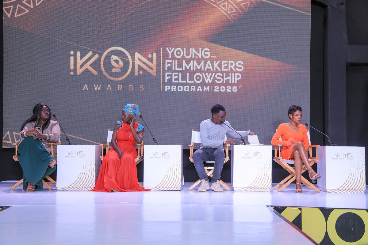 ikonawards's tweet photo. A powerful panel discussion featuring fellows from past cohorts sharing their journeys, lessons, and the impact of the program on their filmmaking paths. 
#iKONFilmmakersFellowship26 #iKONAwards2026 https://t.co/4hJIasREeq