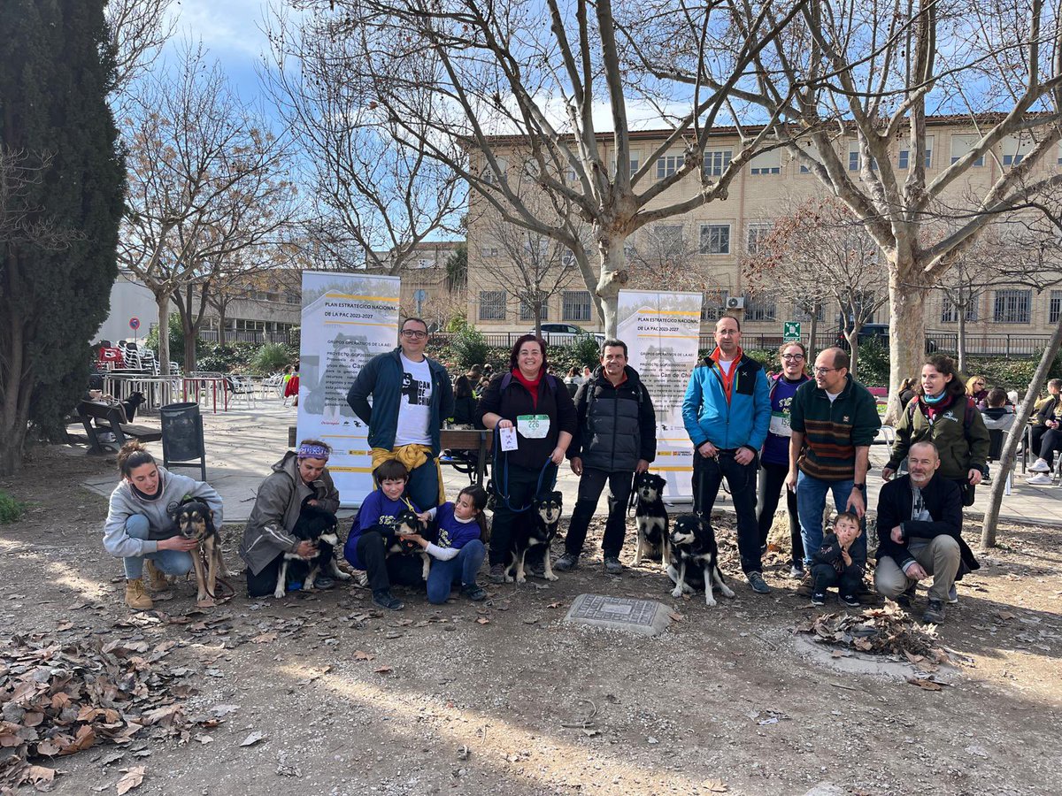 pilarzar's tweet photo. Hoy nuestros can de Can de Chira han participado en la carrera RUN Facultad de Veterinaria Unizar DE Universidad de Zaragoza Damos a conocer nuestro proyecto de recuperacion https://t.co/RLpQc4D6mS