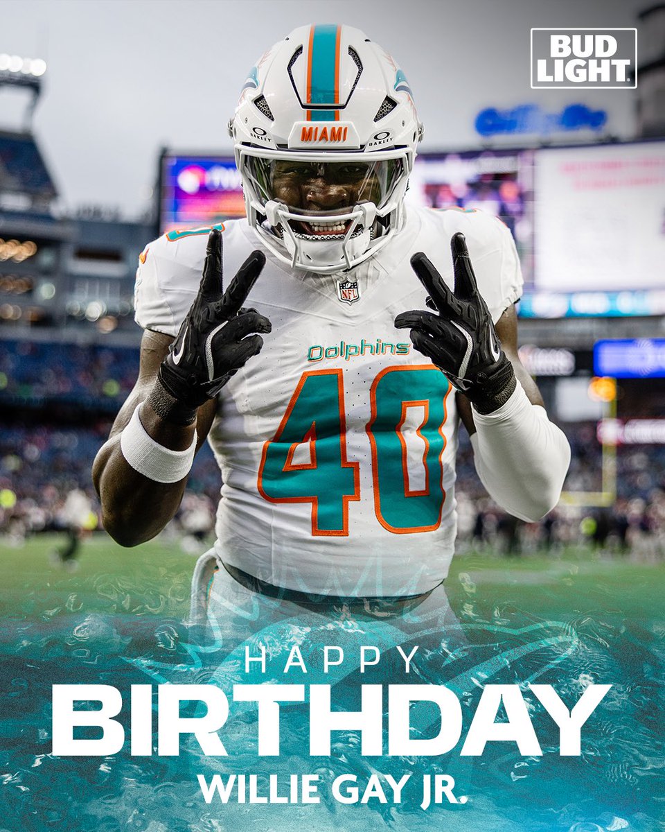 Happy birthday, @WillieGayJr! 🎉