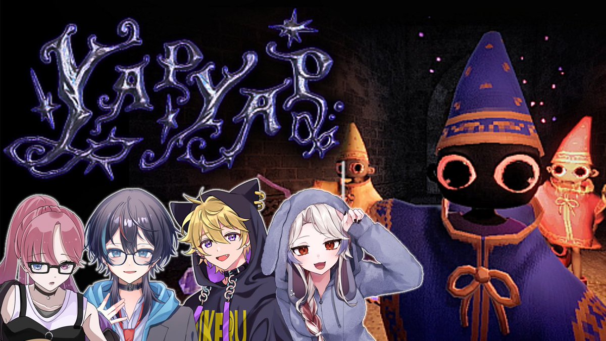 Twitch 配信告知 📣】 🐾 日時 2/23(月・祝) 14:00 🐾 配信内容 YAPYAP