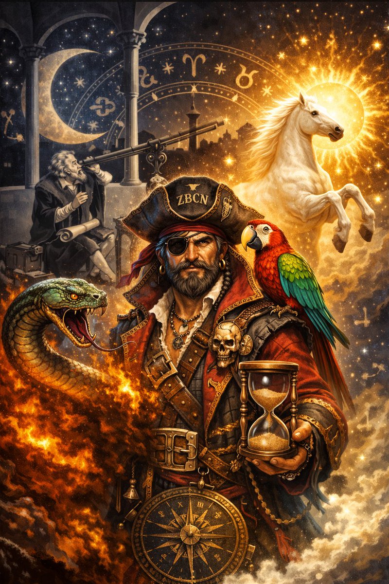 Kid2Comeback's tweet photo. Past wisdom meets future momentum. 🔭✨
The observer watches the cycle shift…
Snake energy fades, Horse energy charges forward. 🐍➡️🐎
Zebec Nation rides the timing of the universe — not the noise. ⚡️
#ZBCN #ZebecNation #NewCycle #Astrology #Numerology #Momentum https://t.co/Xk7gBwIgLC