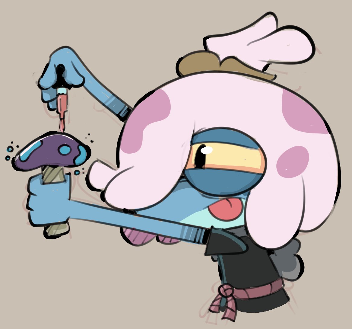 Amphibia kick lately. Have some Maddie art