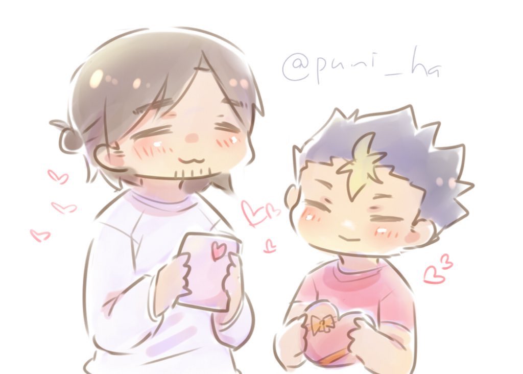 #東西webアンソロジー
テーマ「バレンタインデー」
開催おめでとうございます🎉💓
滑り込み失礼します！

アンケートのどっちが🍫渡すか問題、二人とも交換してたら可愛いなって…！