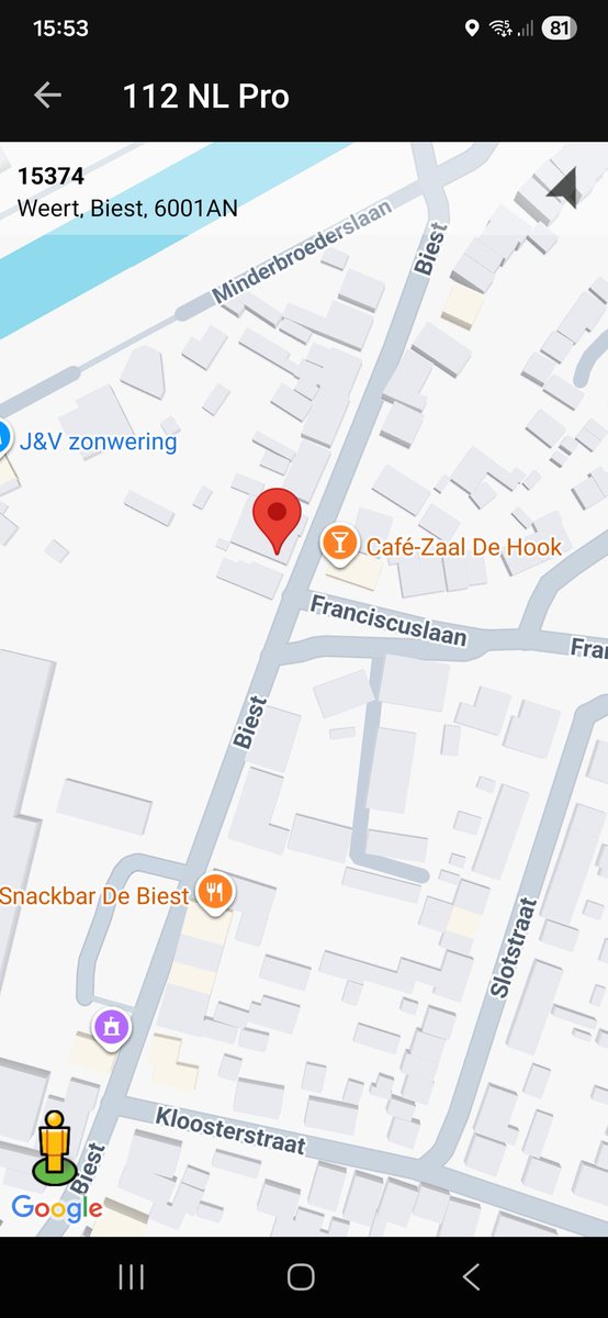 112 melding Ambulance-inzet in Weert