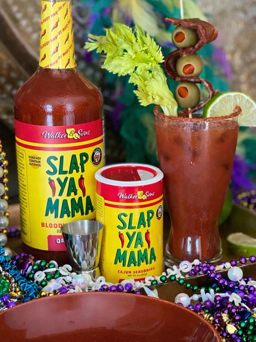Mardi Gras demands a Bloody Mary. No questions asked. 🌶️🍹