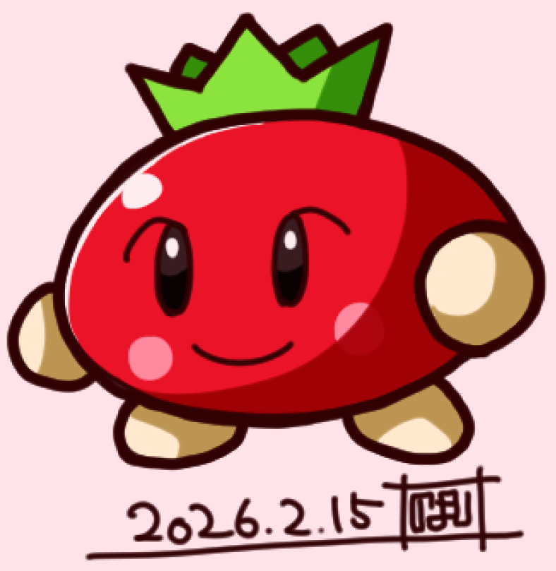 お絵かき：トマトアドベンチャー