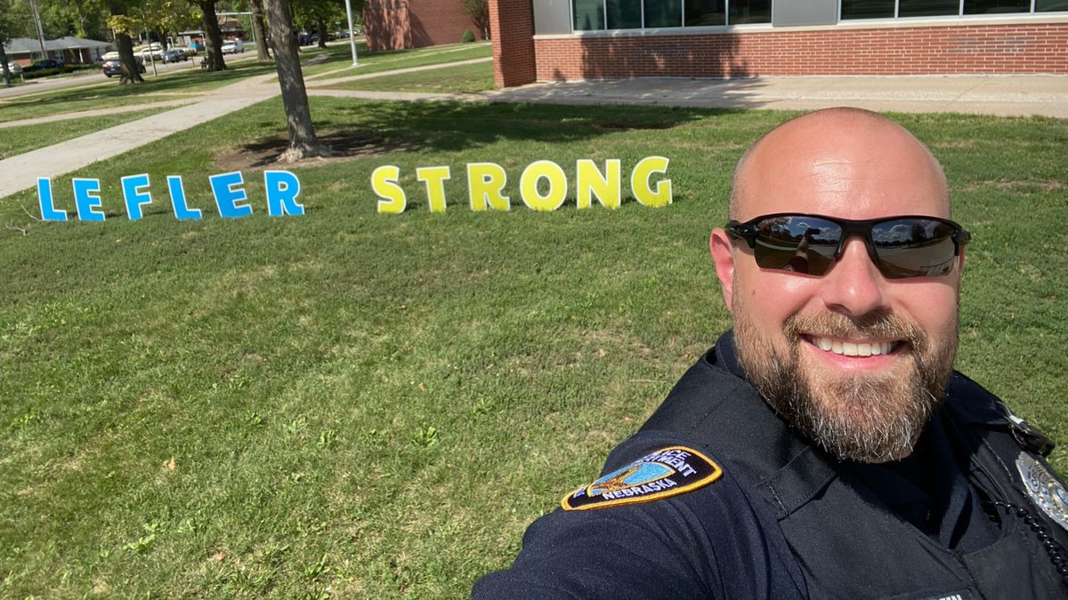 Lincoln_Police's tweet photo. Our school resource officers got the day off for SRO Appreciation Day! 😉 

In all seriousness, we are incredibly grateful for the efforts of all 14 LPD SROs who work in @LPSorg to keep everyone safe.
 
Please help us say THANK YOU for all they do to serve! 🚔🏫🎒 https://t.co/VrdG9Cq0S7