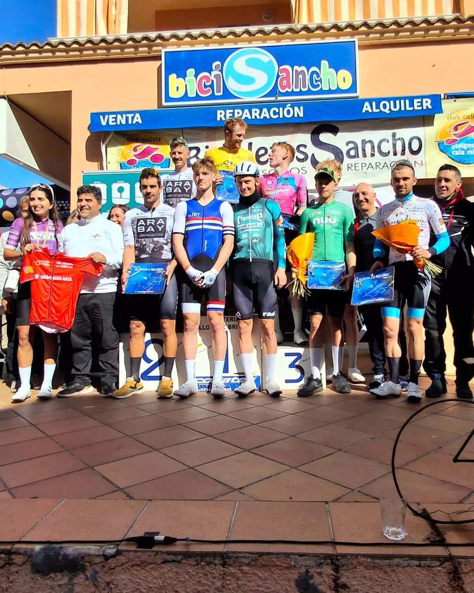 _FCIB's tweet image. “UN HIVERN A MALLORCA”
Oliver Robinson, Xavier Cañellas y Bradley Perkins
Podio final de la challenge
4ª Etapa – Trofeu Bicis Sancho - Cala Millor
Este domingo 15 de febrero ha finalizado, con esta cuarta etapa...

Toda la INFO en Instagram y Facebook.