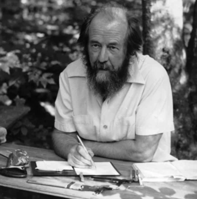 When  Aleksandr Solzhenitsyn said: 

"The simple step of the courageous individual is to not take part in the lie."
