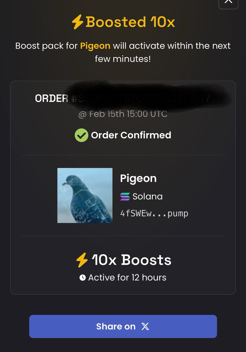 I hope the timing is perfect ❤️

For the pigeons🐦

I hope everybody understands i boost this because I trust the comm and <a href="/level941/">941</a> over $1200+ spend on boost⚡️

Soon 941m🫡 $pigeon