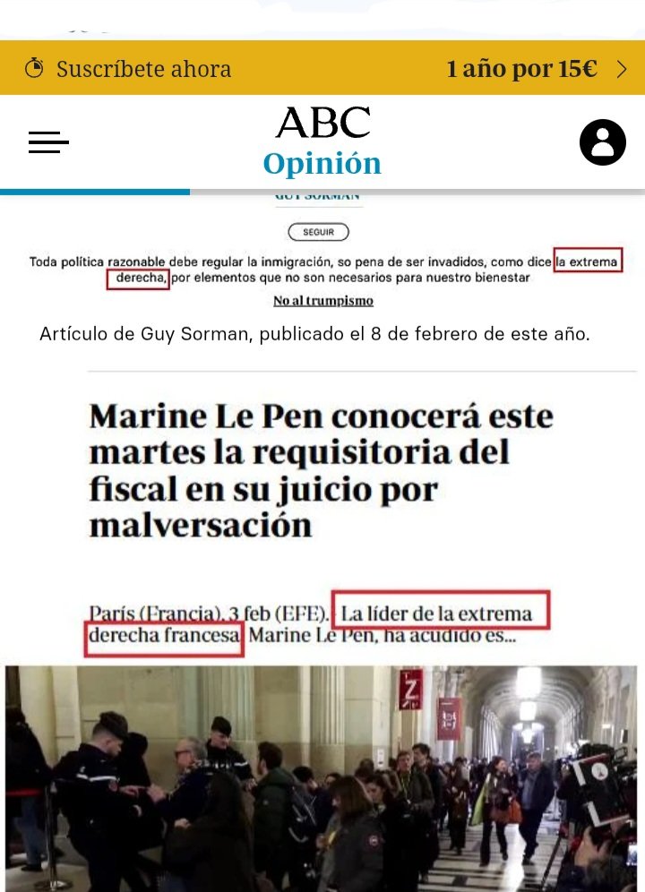 NuoAntonio's tweet photo. Vaya, parece que Juan Pedro Quiñonero fantaseó un poco contando lo de su despido de ABC.
No lo despidieron por usar el término 'extrema derecha' porque ABC sí llama extrema derecha a la extrema derecha. ¿Por qué lo habrá hecho? https://t.co/AiUQ5PNNjU
