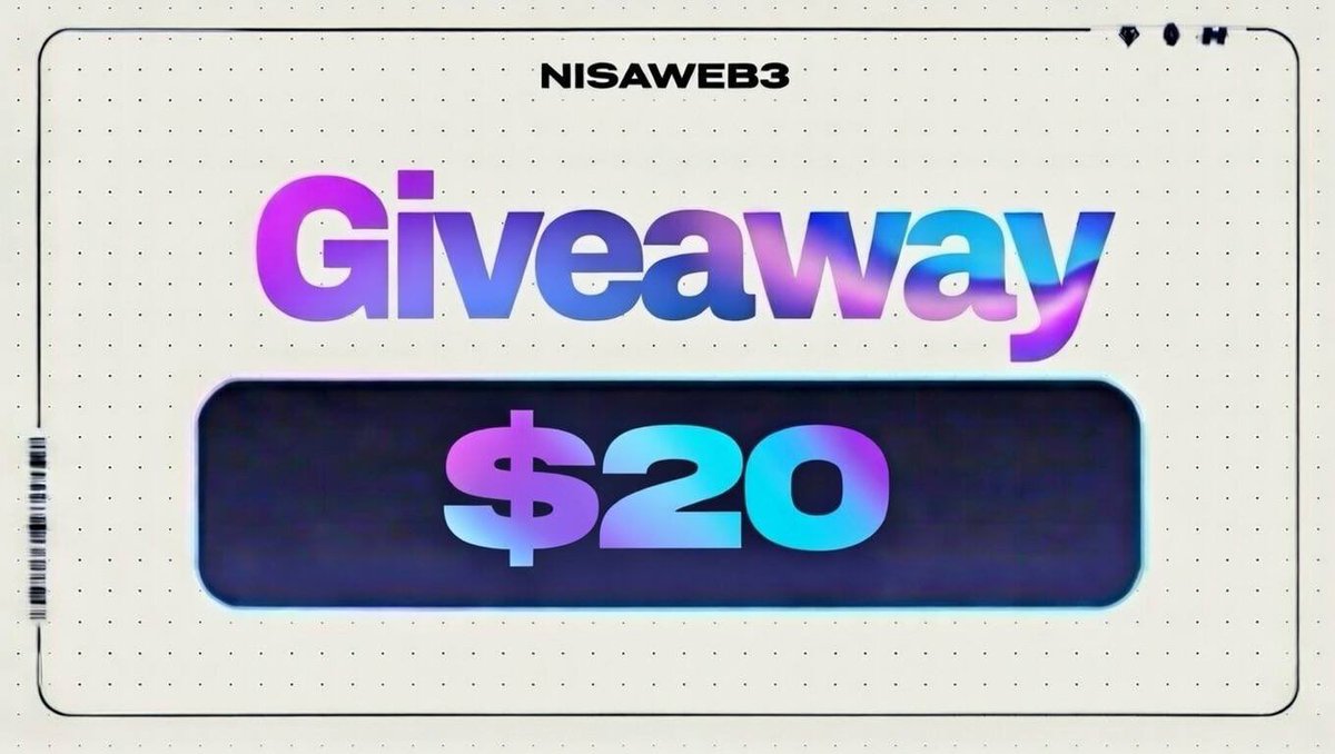 NisaWeb3's tweet image. — 𝗚𝗜𝗩𝗘𝗔𝗪𝗔𝗬 🔮✨

 ▪️ We’re 𝗴𝗶𝘃𝗶𝗻𝗴 𝗮𝘄𝗮𝘆 $20 in $USDT to 1 winner!

1️⃣ RT and Like
2️⃣ Follow me and @Ripazzha_TV 

Ends in 48 Hours ⏱️