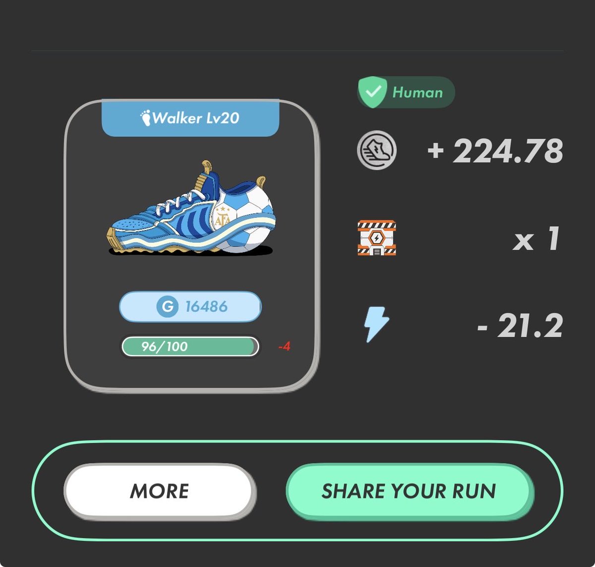 andr010X's tweet image. #stepn #stepngo #M2E #polygon #mb9