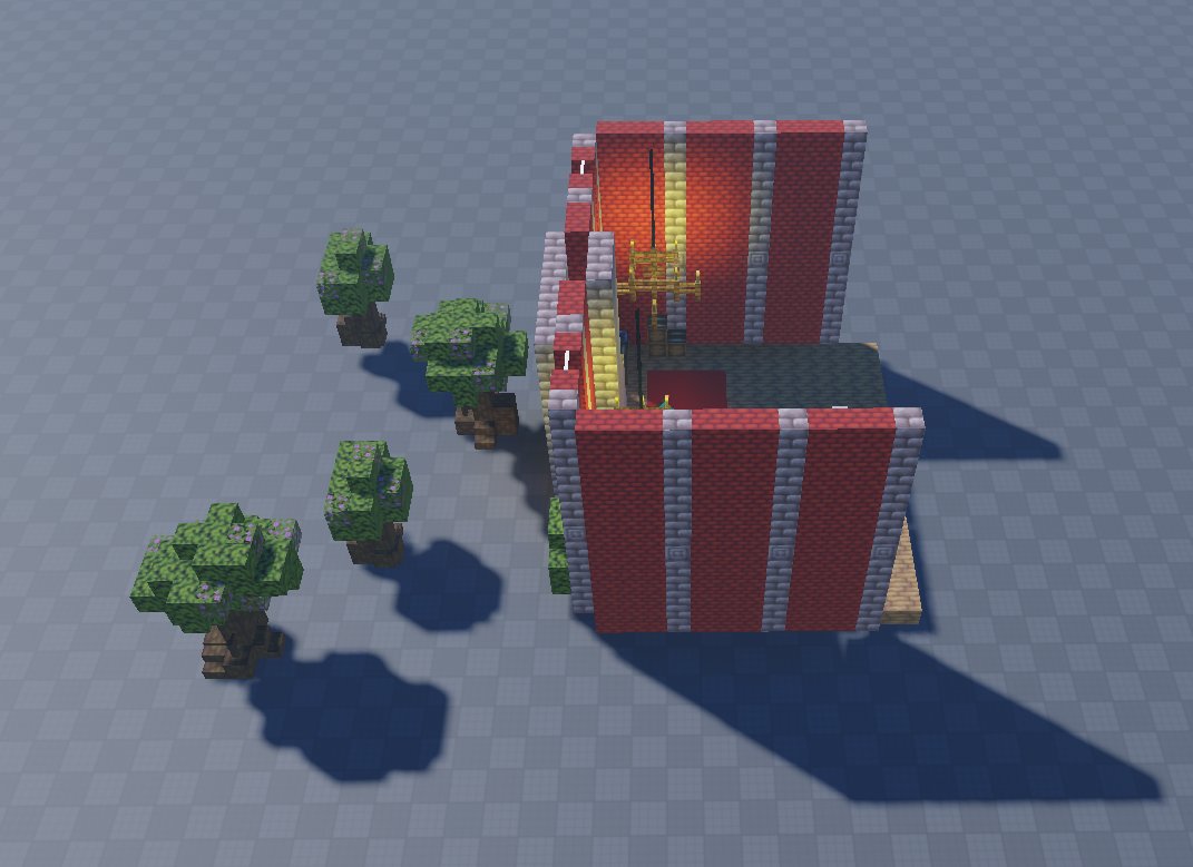 Full stream room I made for the Blockbound section of the charity stream. Obviously not 1-1 cus Xoatez made their own changes when I gave it but I’m proud of this little thing