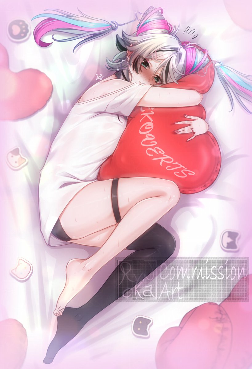 Commission 🎨 💝✨️
Shiro Neko Valentines Day🤍🐈💝
#shinekoart