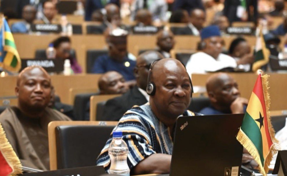 S_OkudzetoAblak's tweet image. Congratulations to President Mahama and Ghana for securing the unanimous endorsement of all African Union member states backing President Mahama’s initiative to table a resolution at the UN declaring the transatlantic slave trade as the gravest crime against humanity and to…