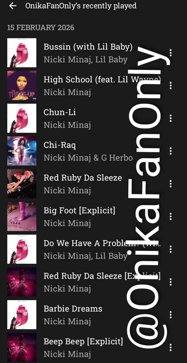 onikafanonly's tweet image. 🫶🏾 Enjoy Your Sunday BARBZ 🫶🏾   
   
       👑 Queen Radio: Volume 1🎙️
                                  X
                💕 Pink Friday 2 💞

  👇🏾 📈 Stream w/ Us Here 📈👇🏾

#QRV1 👑🎙️
linktr.ee/queenradiov1ni…

#PF2 💞
linktr.ee/pinkfriday2nic…