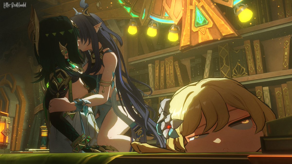 Lumine in Valentine 💕 (Part 1)
#GenshinImpact   #Genshin_impact #Genshin