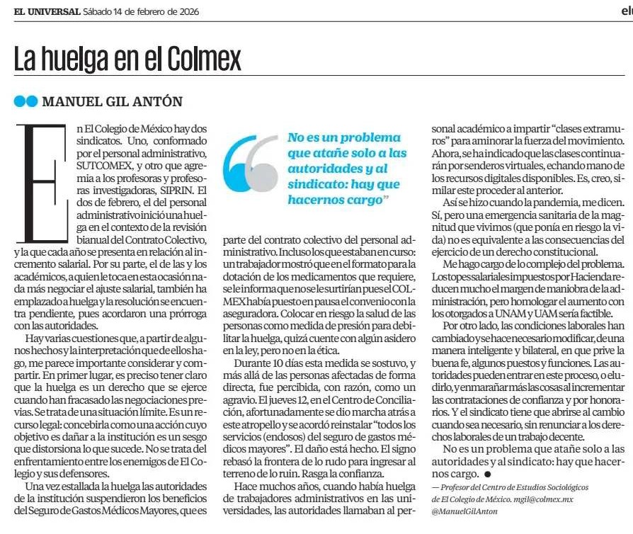 Manuel Gil Antón tweet media