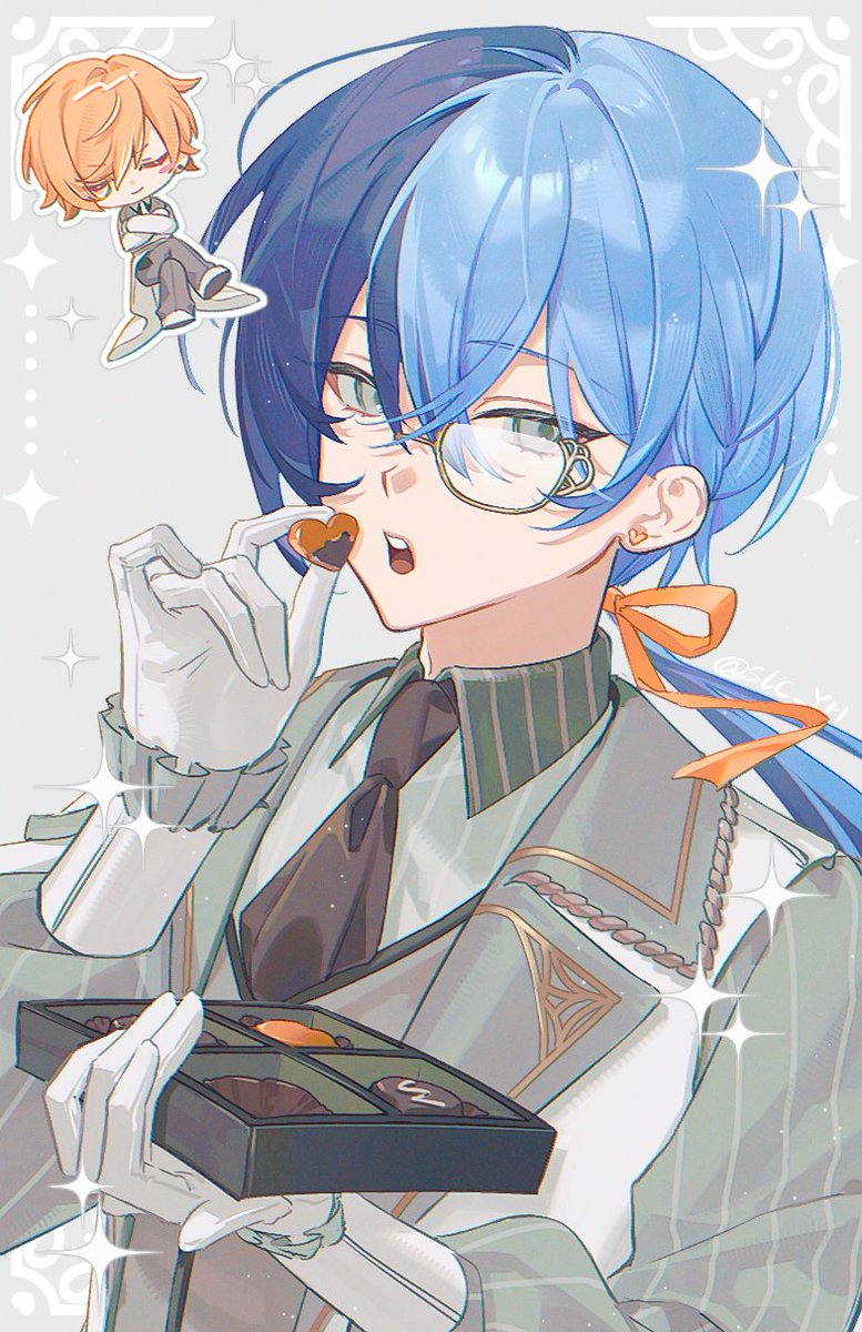 SLC_YH's tweet image. 迟来的情人节🍫🍫🍫🍫🍫