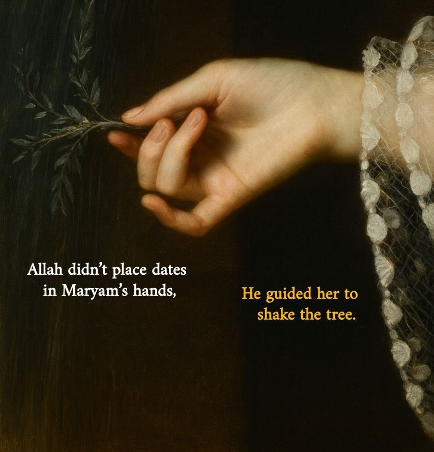 That’s why it’s 'with' hardships comes ease not 'after'