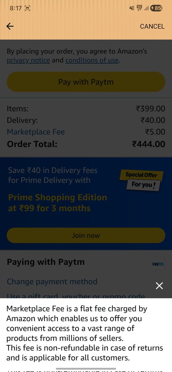 adanshh's tweet photo. Just for ordering a book, i have to pay extra ₹45 if I'm paying online &amp; if select COD for the same i have to pay ₹54extra! The ₹40 as delivery charges are ok! But if I don't pay ₹5 or ₹14 extra, will they not dilever it safely? If not, so what's the benefit of these apps? https://t.co/FjayHxORKw