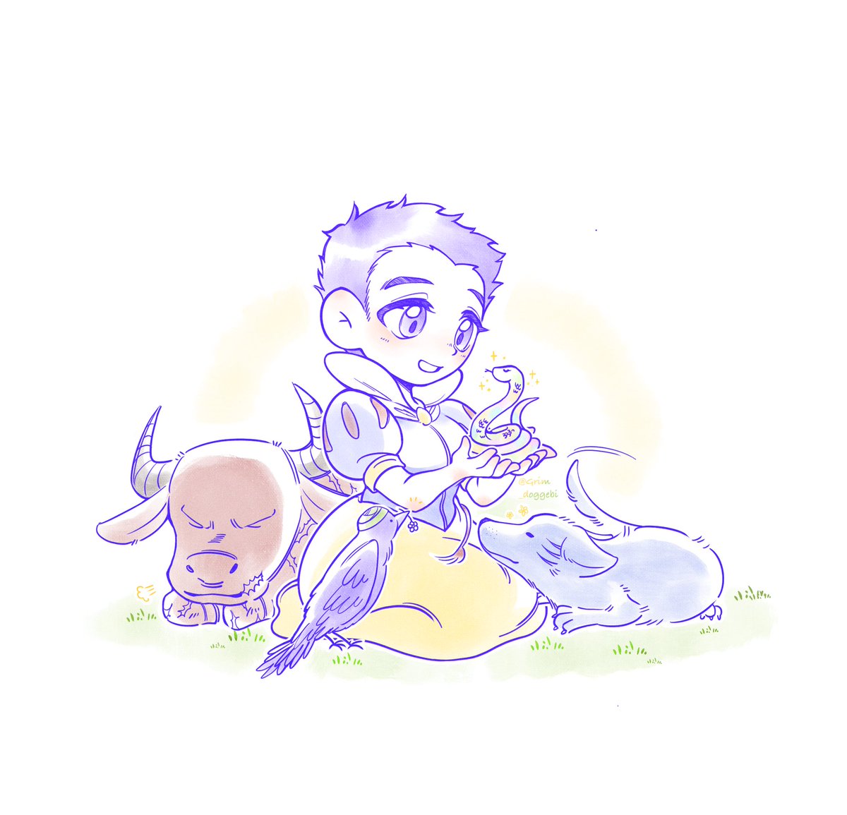 + 같식탁 팬아트!
백설뇨마츠와 야생사천왕🍎