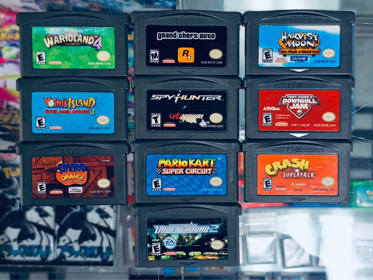 DiscConnection's tweet image. New GBA titles!! #DiscConnection