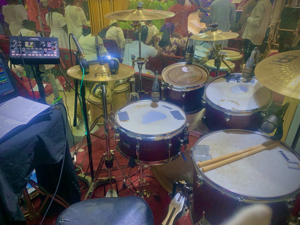 trackbysHeGs's tweet image. FBC called and I answered 🎶🎶🥁 #trackbyshegs #sundayservice #drumsetup #fyp #drummer