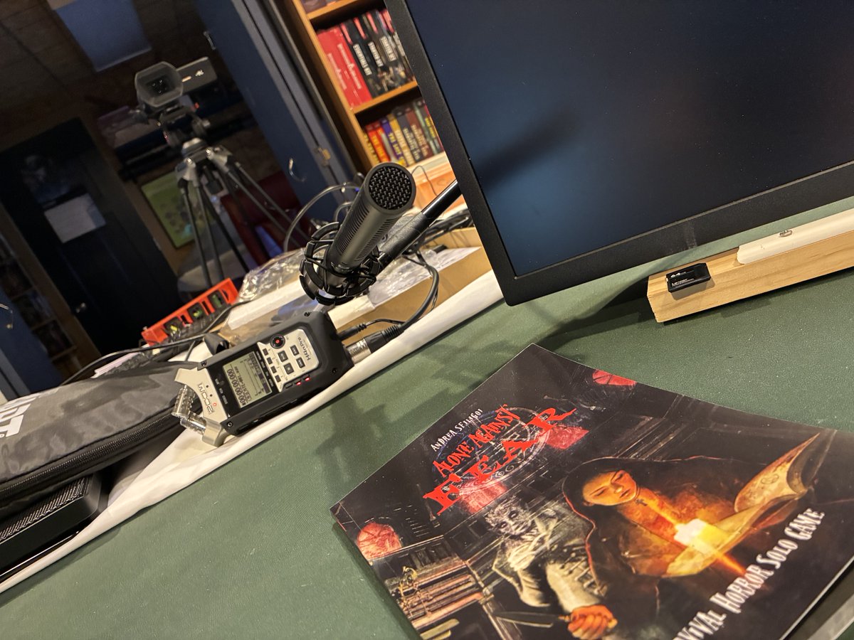 SpudcamFilms's tweet photo. New Solo project!  Featuring ⁦@ganeshagames⁩ Alone Against Fear…more to follow… https://t.co/dxfFRUbSYw