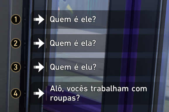 Oleolesbica's tweet photo. PRONOME NEUTRO NO MEU HONKAI STAR RAIL!!!!

Quero muito ver os transfobico chorando com essa kskskskksksk https://t.co/YMDDBe07NA