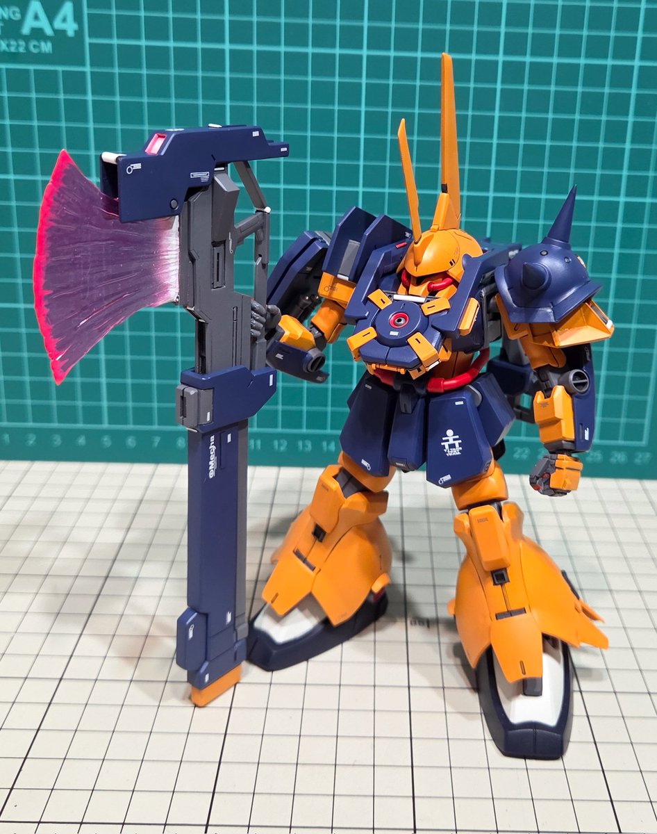 RT @bunjin33: RX-107 ロゼット 制作09 [ロゼット強化陸戦形態・実践