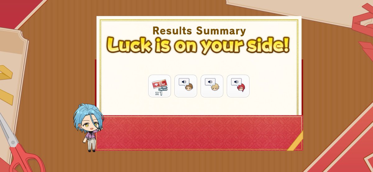 Luck hit today! Look at my scratch card!