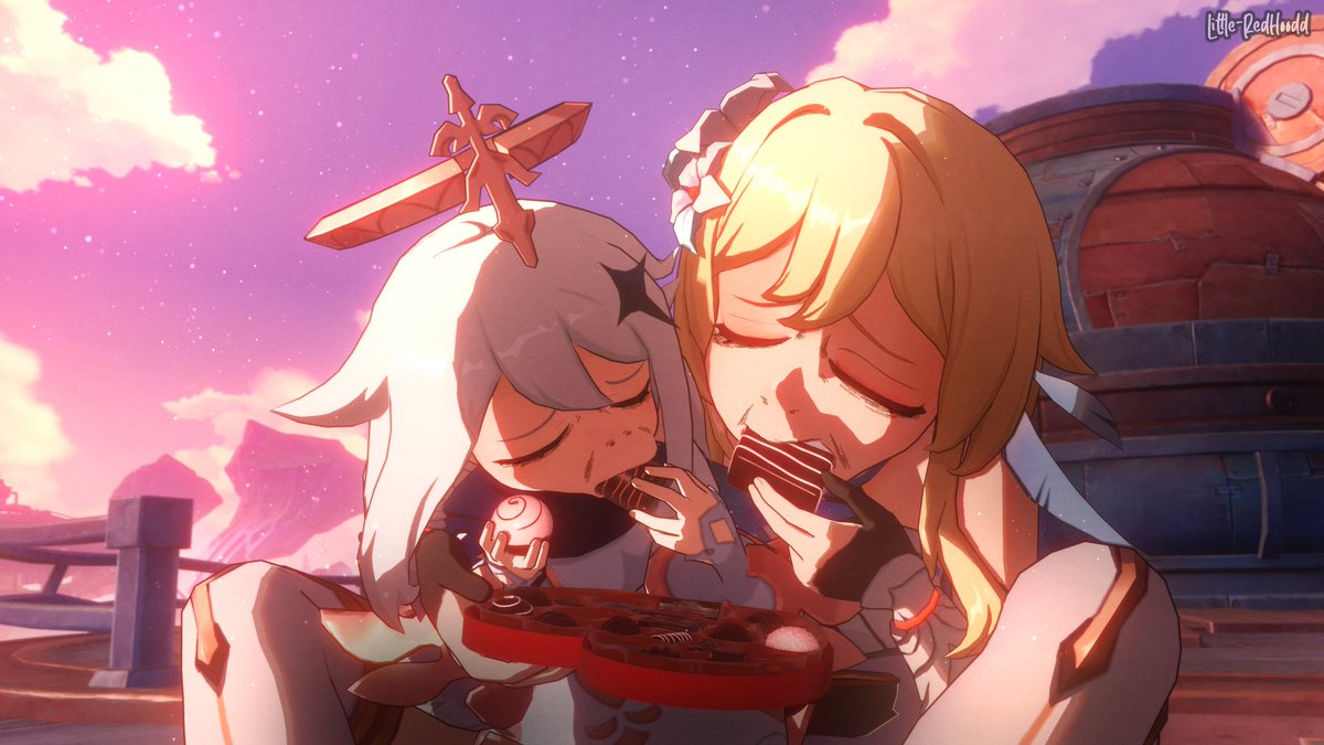 Lumine in Valentine 💕 (Part 3) 

#GenshinImpact  #Genshin #Genshin_impact