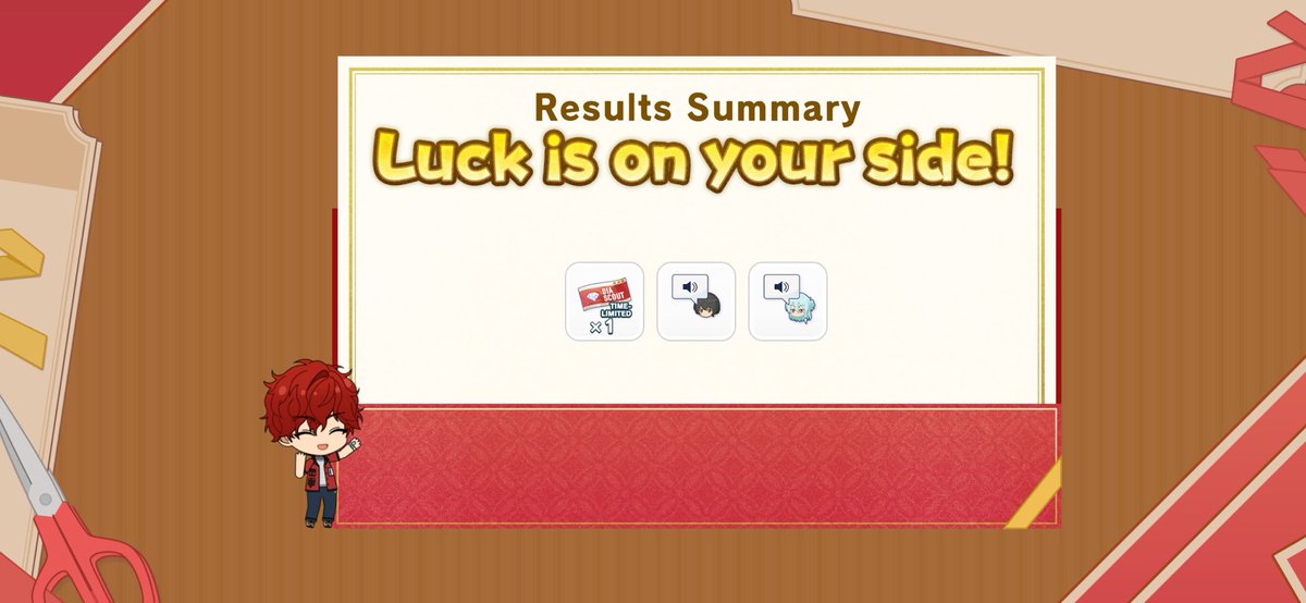 Luck hit today! Look at my scratch card!