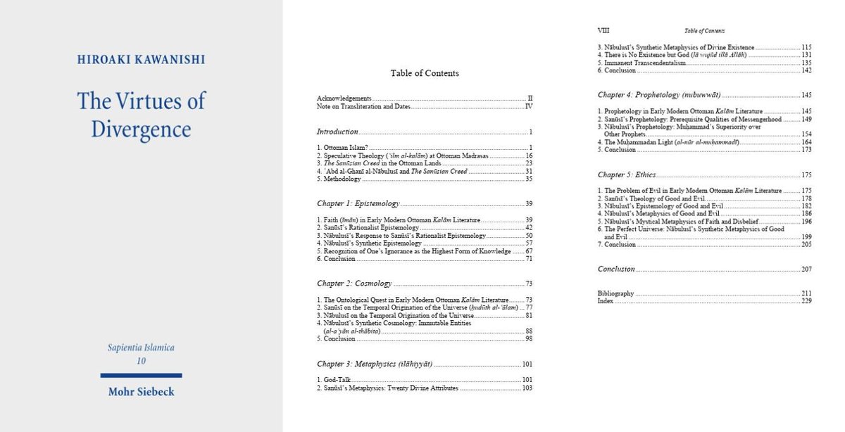 DrShoaibAM's tweet photo. A very interesting monograph coming out on ʿAbd al-Ghanī al-Nābulusī's (d. 1731) reception of Muḥammad ibn Yūsuf al-Sanūsī's (d. 1490) kalāmic works. https://t.co/SiJnvaMcvG