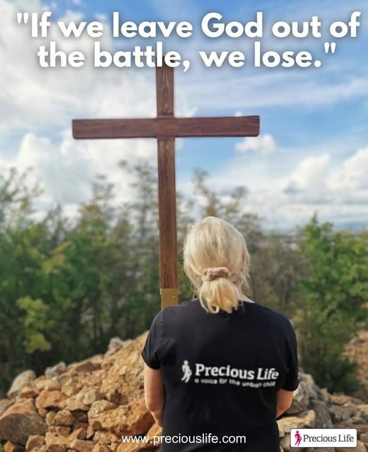PreciousLifeCom's tweet image. For our fight is not against flesh and blood, but against principalities, against powers, against the rulers of the darkness of this world, and against spiritual forces of evil in the heavenly places. Ephesians 6:12 

#PraytoEndAbortion #Godisincontrol