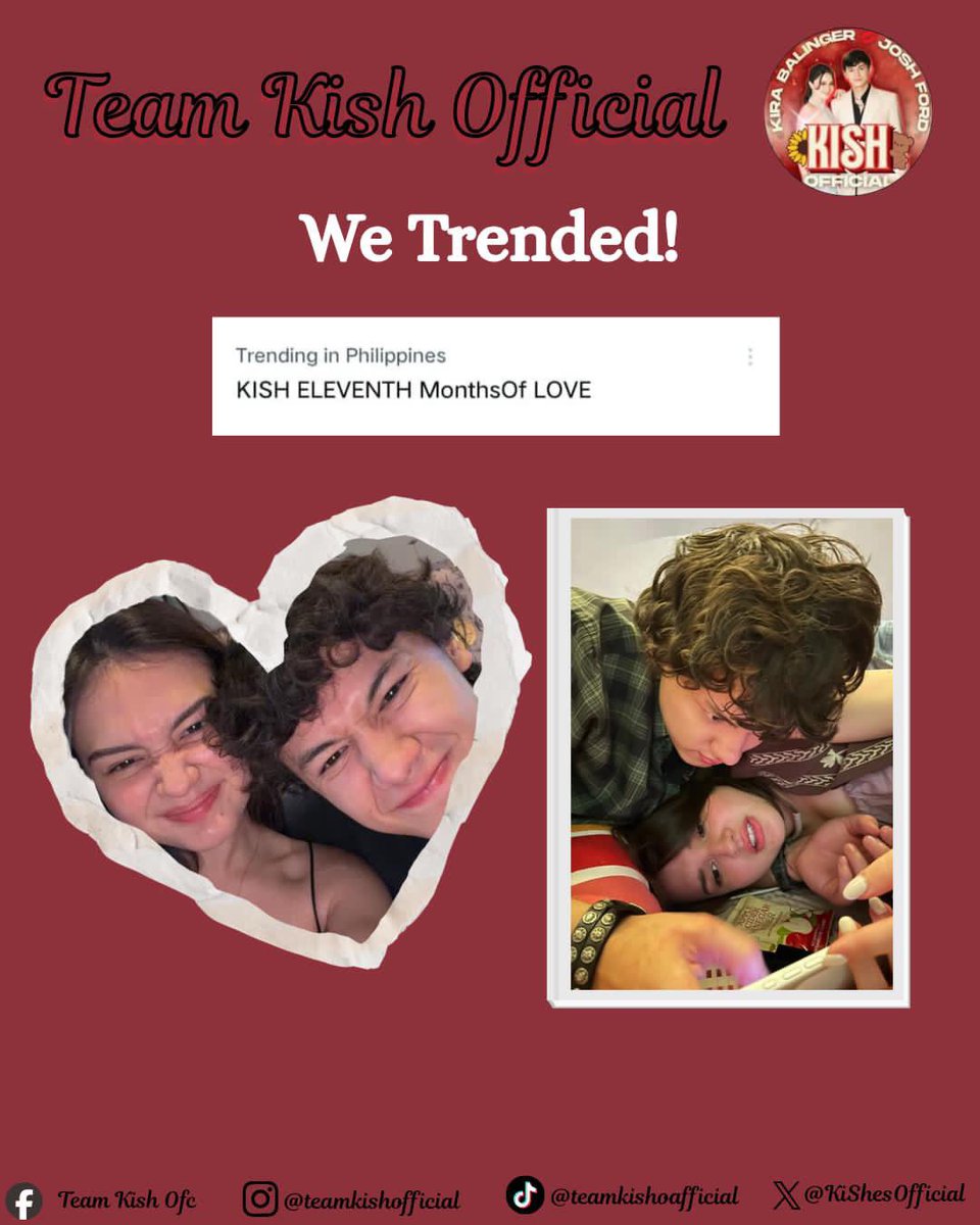 KiShesOfficial's tweet image. Happy 11 months of love again , KiSh and KiShes! ❤️

One more month to go and we’re finally celebrating our first anniversary together!
KiSh, thank you for being our light in the dark, our ray of sunshine on the cloudy days, and our constant inspiration. From the very beginning,