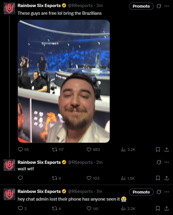 Rainbow Six Esports tweet media