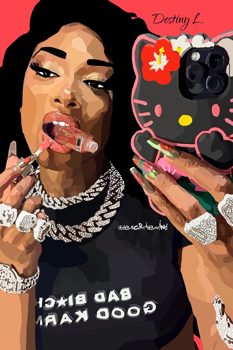 Happy Birthday Megan Thee Stallion🎉

Art by me🎨 (IG:descrtivemind)