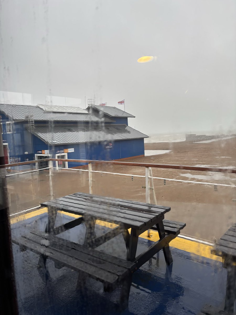 Very wet  and windy in Hastings today !!💦💦