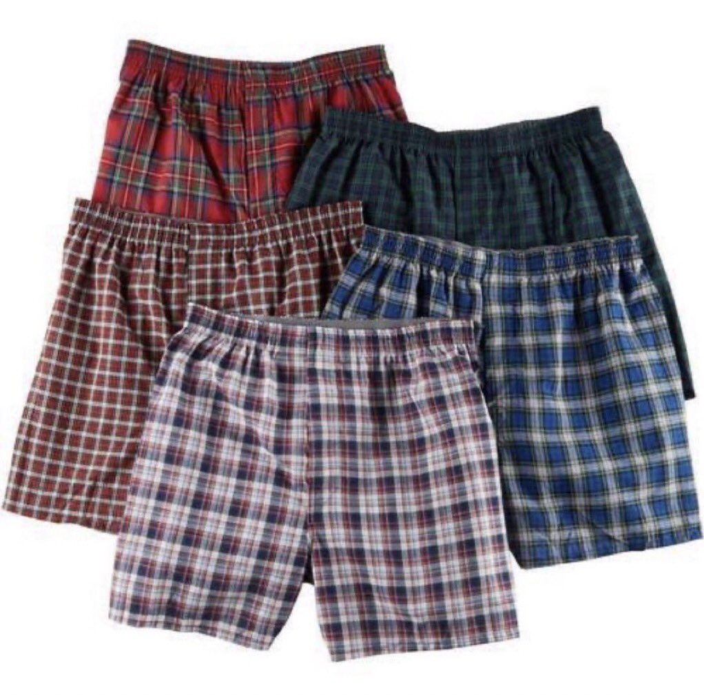 Men would have only 3 boxers and still be clean.