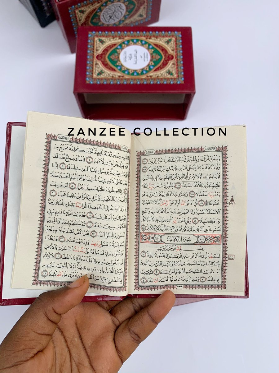 Anon ask me to give out the 10pieces of this split Quran 

5 offline 5 online 

If you genuinely need it kindly comment what you need with your location 

DELIVERY FEE IS ON YOU