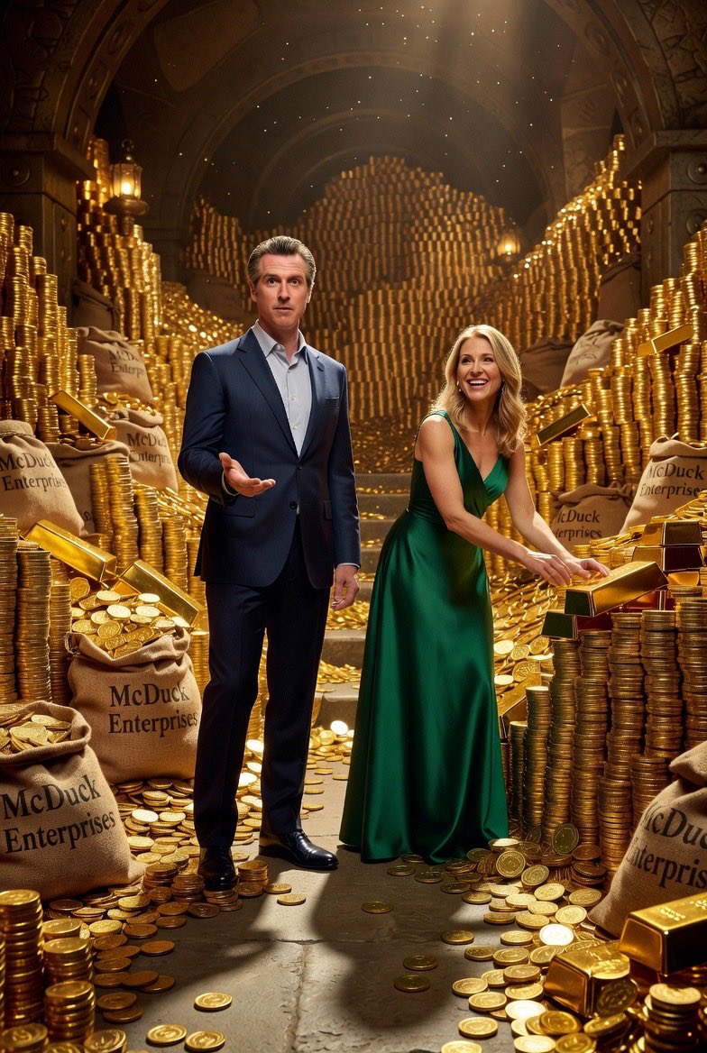 No corruption to see in California.