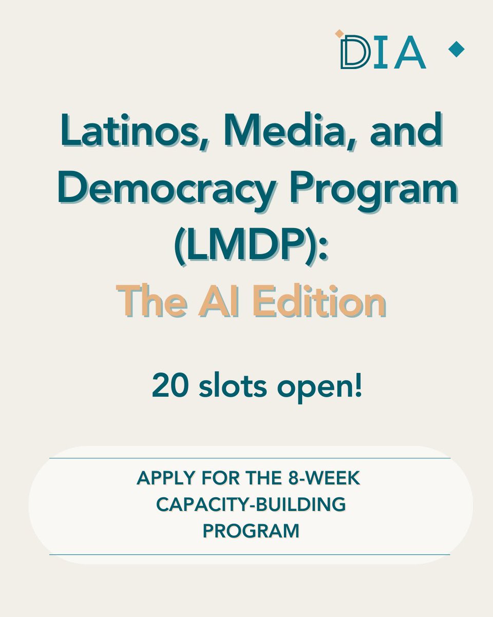 Digital Democracy Institute of the Americas tweet media