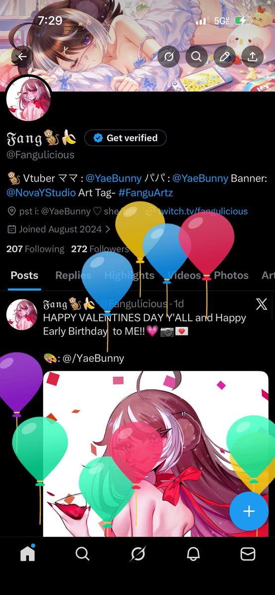 Silly balloons 😏 happy birthday to me