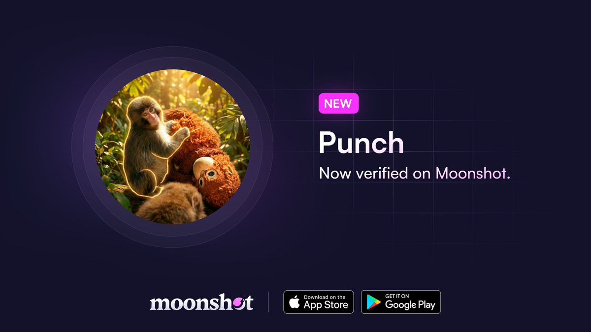 パンチ ($Punch) is now verified on Moonshot.