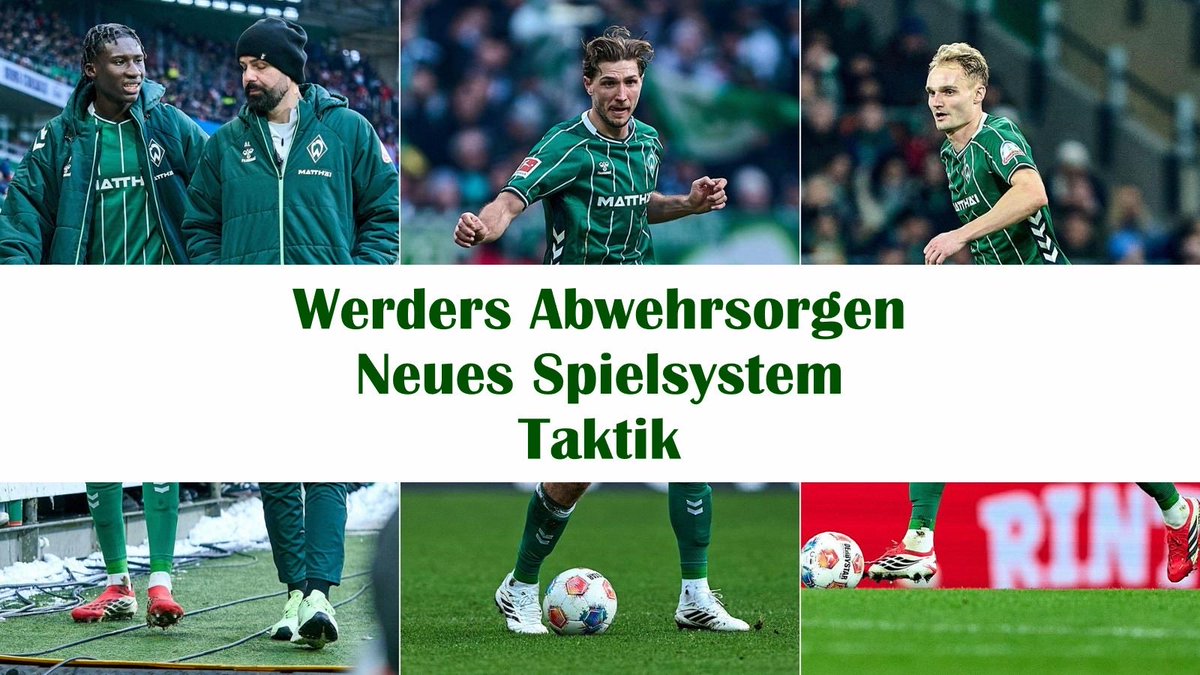 Die neuen Abwehrsorgen von Werder Bremen, dass neue Spielsystem &amp; die ne... youtu.be/5cQUSIzkx8Q?si… via <a href="/YouTube/">YouTube</a>