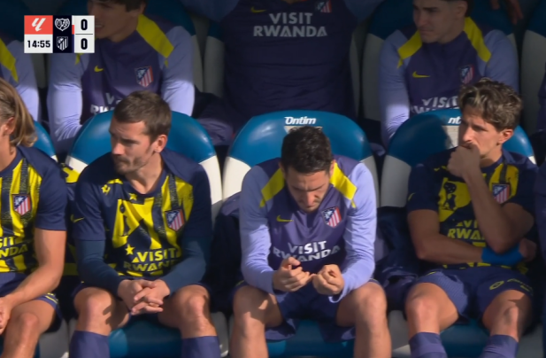 Got the whole galacticos in the bench